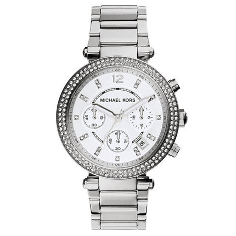 michael kors mk5353 horloge 40 mm zilverkleurig|Michael Kors parker watch.